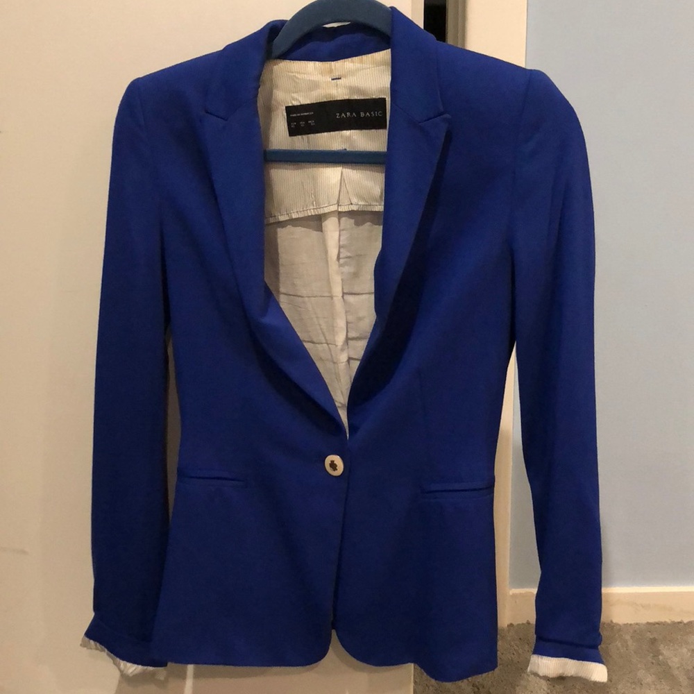 ZARA Blue Blazer